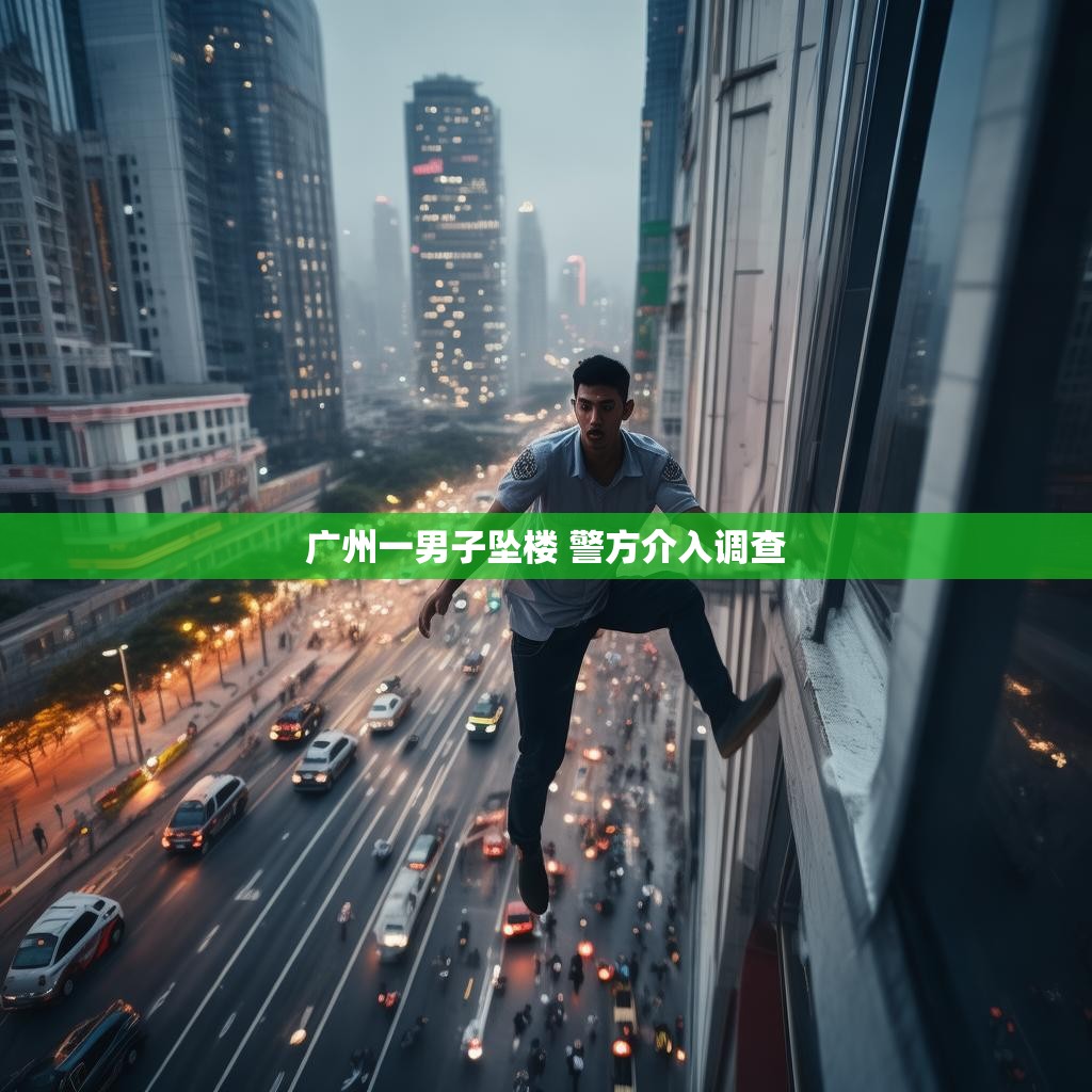 广州一男子坠楼 警方介入调查