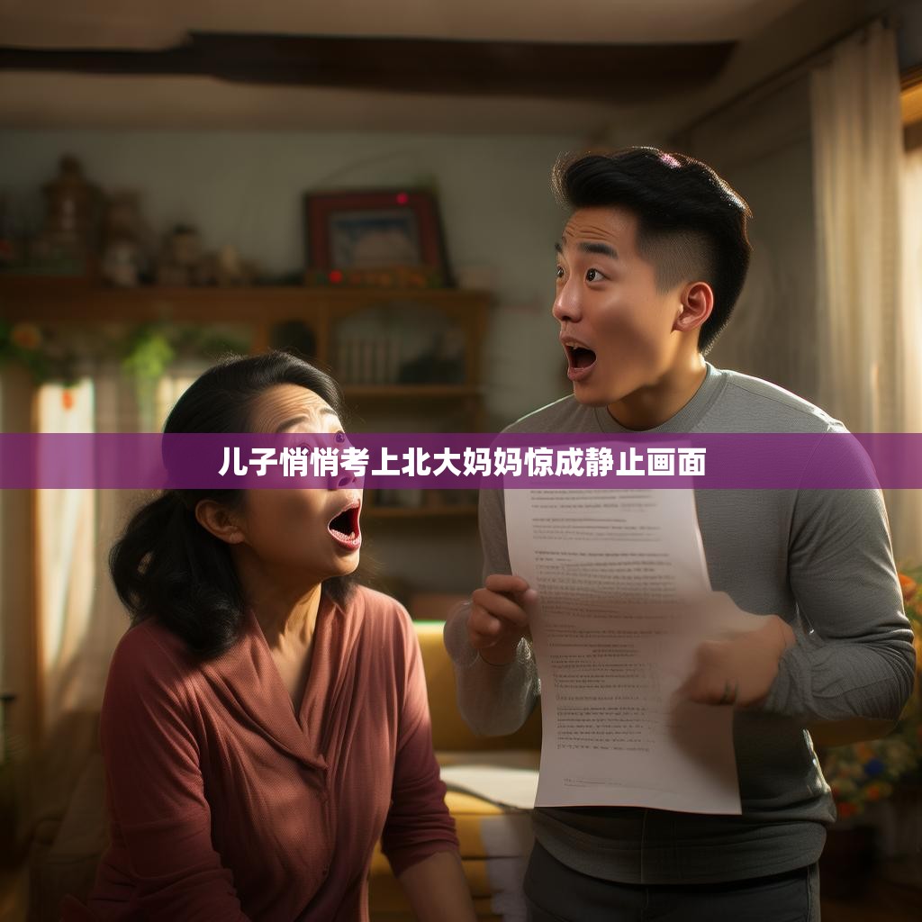 儿子悄悄考上北大妈妈惊成静止画面 儿子悄悄考上北大妈妈惊成静止画面