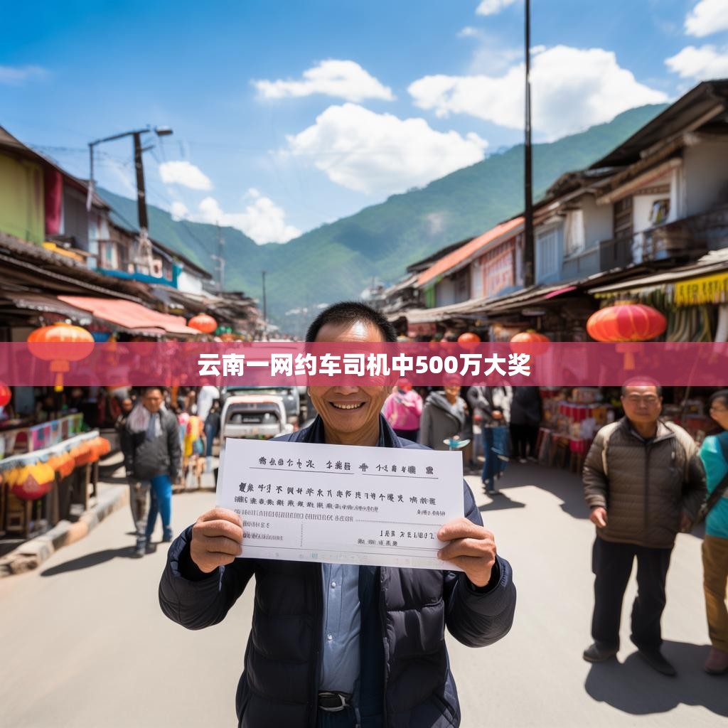 云南一网约车司机中500万大奖