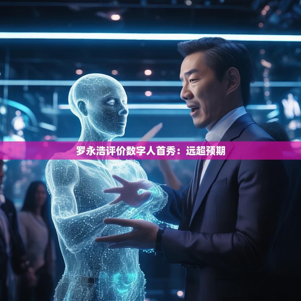 罗永浩对数字人技术的肯定
