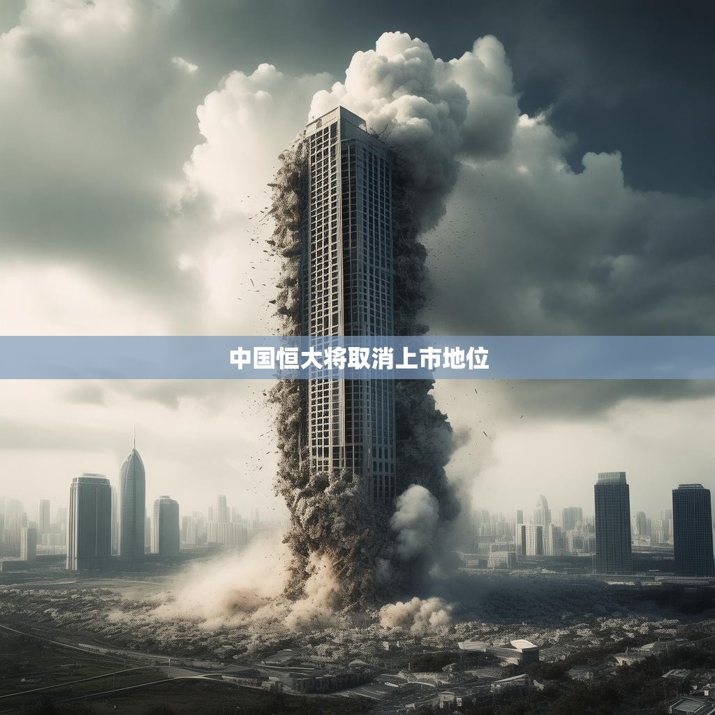 中国恒大将取消上市地位