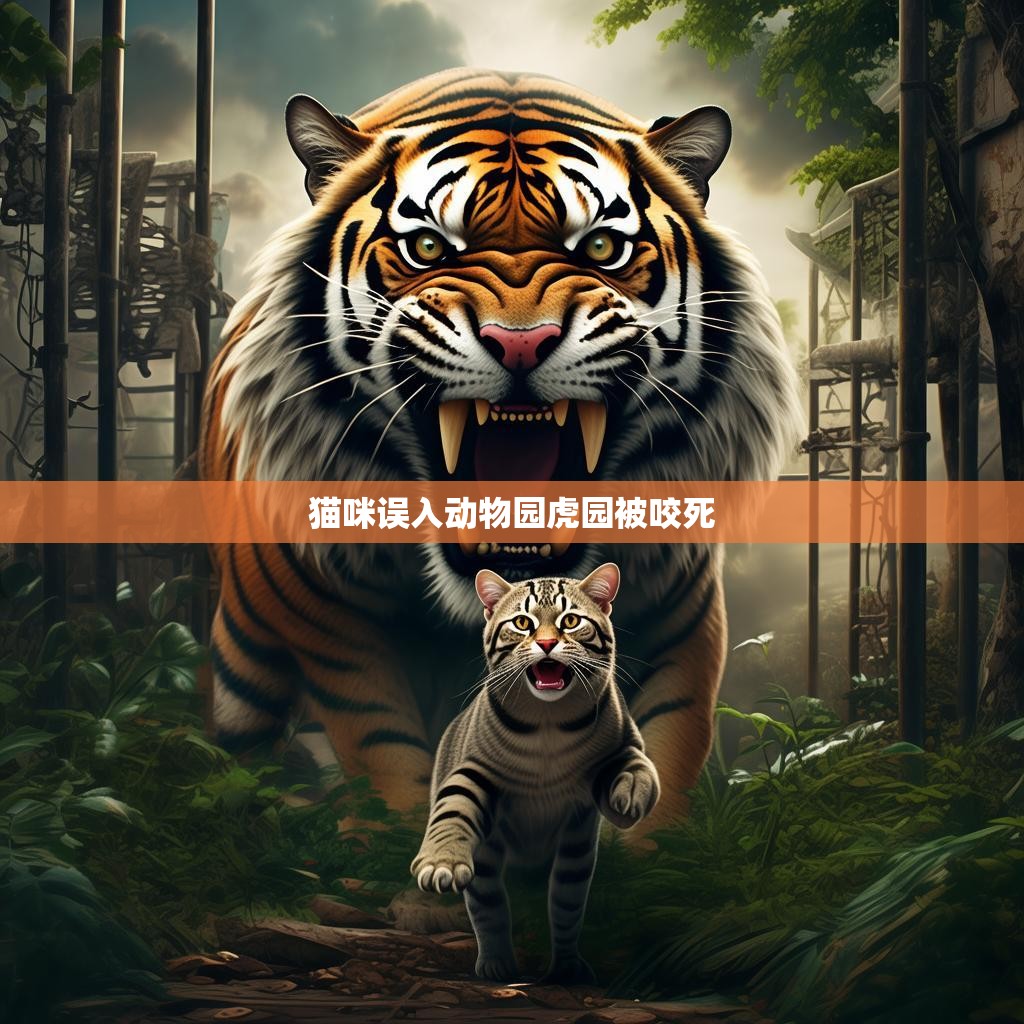 猫咪误入动物园虎园不幸遭咬死