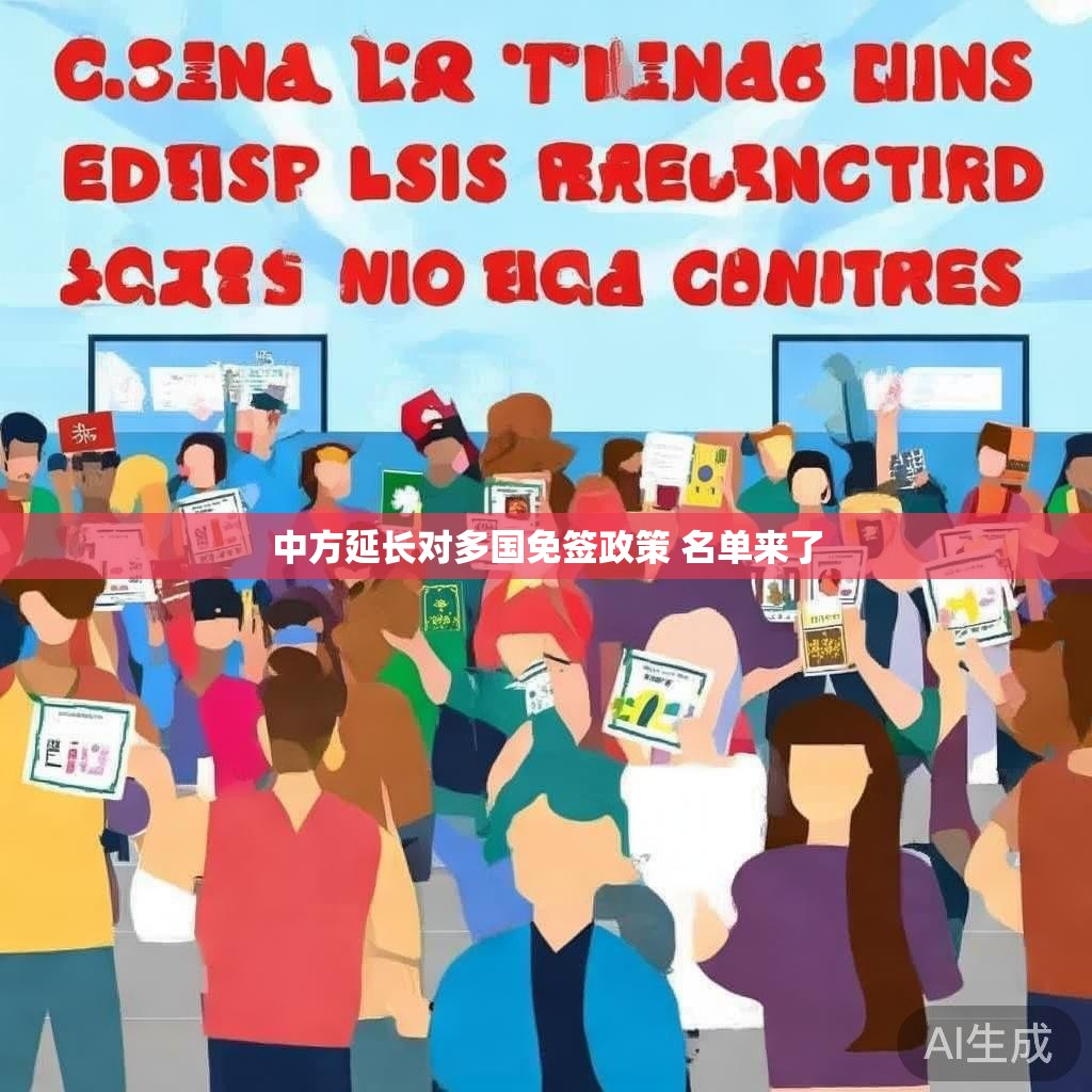中方延长对多国免签政策 名单来了